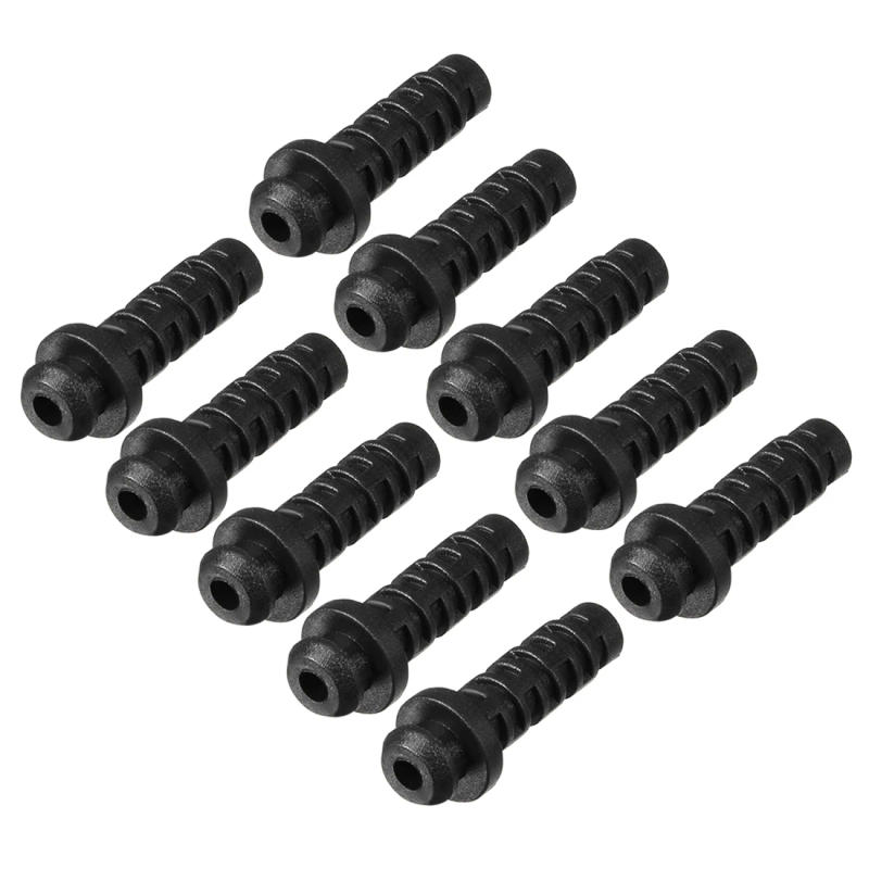 Description Picture 2 of item10pcs 3/4/5mm Cable Gland Connector PVC Strain Relief Cord Boot Protector Power Tool Hose Wire Cable Sleeve forCellphone Charger