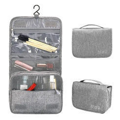 Foldable Toiletry Bag Organizer Hanging Storage Bag Bathroom Makeup Bag Case Cosmetic Bag Travel Bag For Travel Business