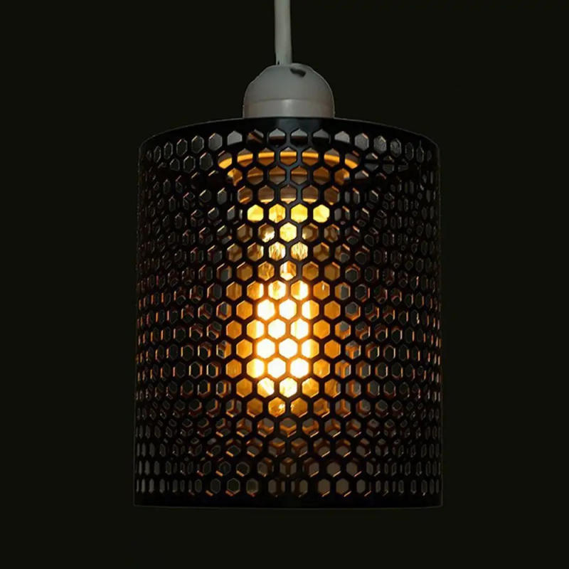 Description Picture 6 of itemRetro Mesh Ball Europe America Style Iron Lamp Shade Lighting Fixtures Lampshade Lamp Covers For Home Decoration