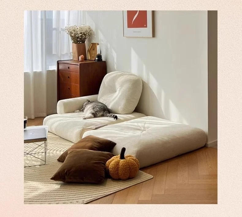 Description Picture 4 of itemFolding Living Room Sofa Bed Multifunctional Modern Nordic Sofas Living Room Luxury Recliner Furniture for Room Decorative