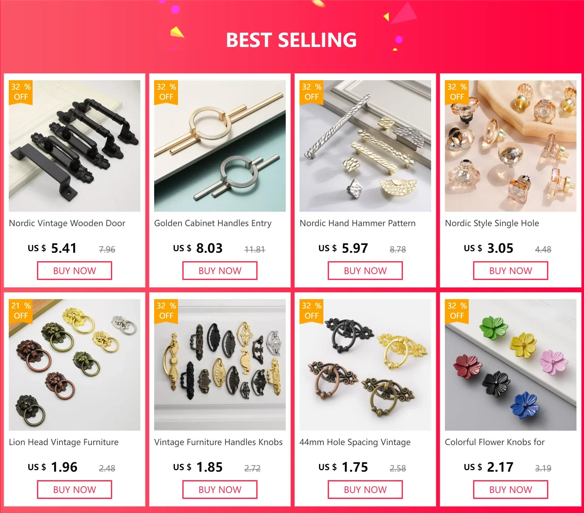 Description Picture 2 of item96-192mm Hole Distance Square Fringe Handles for Cabinets and Drawers High End Zinc Alloy Kitchen Handles Cabinet Hardware