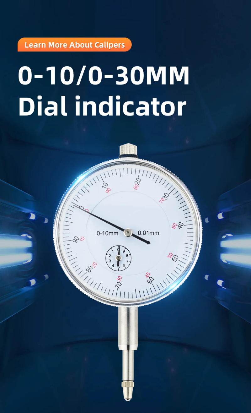 Description Picture 4 of itemDial Indicator Micrometer Hour Type Indicator Precision Comparator Measuring Clock Indicator Dial Gauges Measuring Instruments