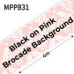 Pink Brocade