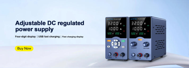 Description Picture 2 of itemWanptek Adjustable DC Laboratory 30V 10A Lab Power Supply Adjustable 60V 5A Voltage Regulator Stabilizer Switching Power Supply