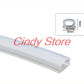 white 10x6mm