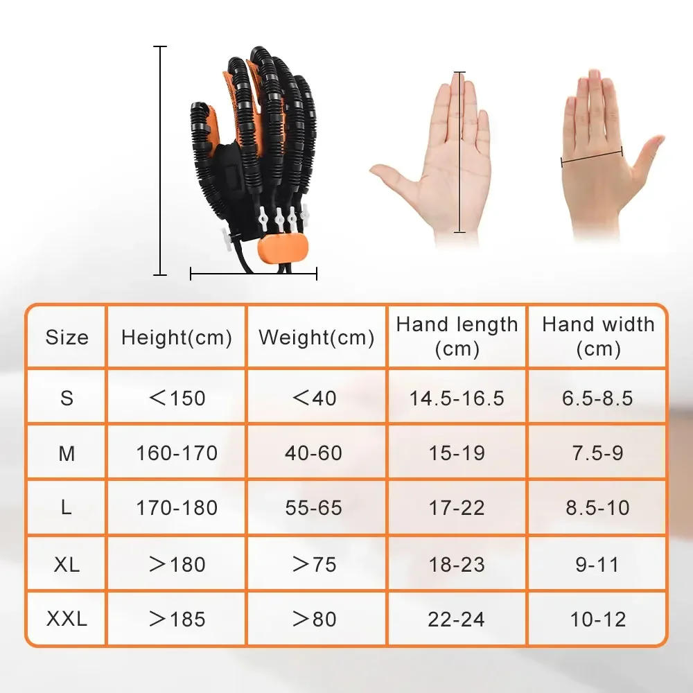 Description Picture 2 of itemHand Rehabilitation Robot Gloves Hemiplegia Finger Physiotherapy Glove Stroke Recovery Equipment Cerebral Infarction Training