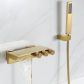 gold faucet set