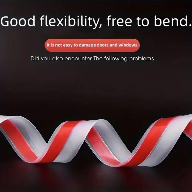 Description Picture 6 of item5M Door Bottom Seal Strip Weather Window Rubber Seal Weatherstrip Windproof Dust Self Adhesive Door Windshield Sealing Tape