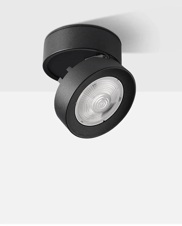 Description Picture 2 of itemSpot LED Downlight Foldable Ceiling Light Led Spotlight 7W 12W 15W Surface Mounted Aluminum Ceiling Spots Lamp For Home Business