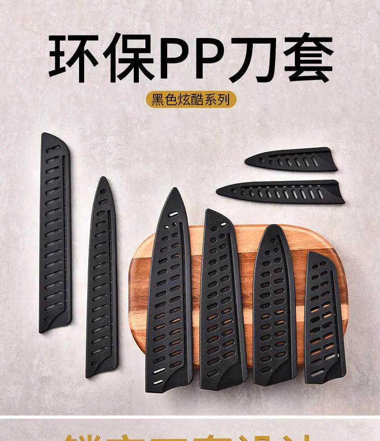 Description Picture 2 of itemKitchen Knife Sheath Black Plastic Knife Covers Knife Blade Protector Cover Guards Case Kitchen Accessories ÐºÑƒÑ…Ð¾Ð½Ð½Ñ– Ð°ÐºÑÐµÑÑƒÐ°Ñ€Ð¸