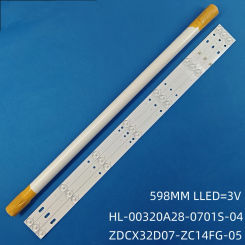 TV's LED Backlight Strips For DEXP H32B7000E 32" LED TV Bars HL-00320A28-0701S-04 B0 Bands Rulers ZDCX32D07-ZC14FG-05 Array Tape