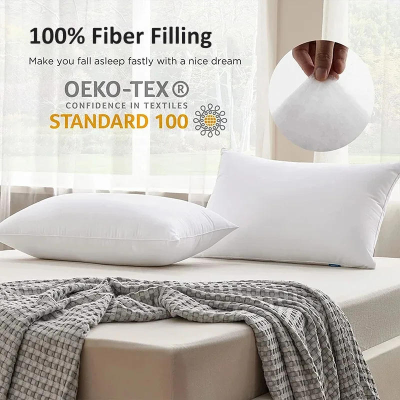 Description Picture 6 of item1PCS Body Pillow for Sleeping High Quality Soft Hottel Pillow Home Decorative Pillow