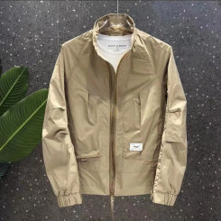 Spring and summer new stand up collar fashion casual men's thin  men's jacket school team jacket men's jacket parkas  casacos