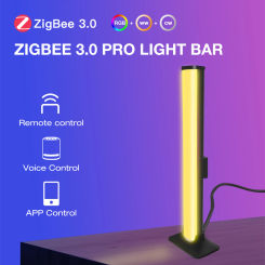 GLEDOPTO ZigBee 3.0 RGBCCT 4W Light Bar DC5V USB Tuya Smart Life SmartThing Homey Alexa App Voice Control Desktop Night Light