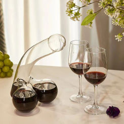 Party For Alcohol Men Birthday Gift Decanter Whiskey Decanter Glass Decanter Unique Funny High Borosilicate Glass Decanter 650ML