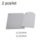 Silver 2pcs