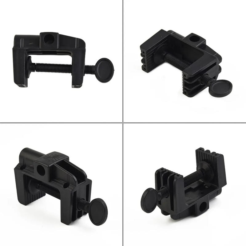 Description Picture 6 of itemAdjustable Bracket Clamp Table Fixing Clamp Mic Stand Desk Lamp Clip Phone Holder Plastic Rocker Horse Buckle Clamp