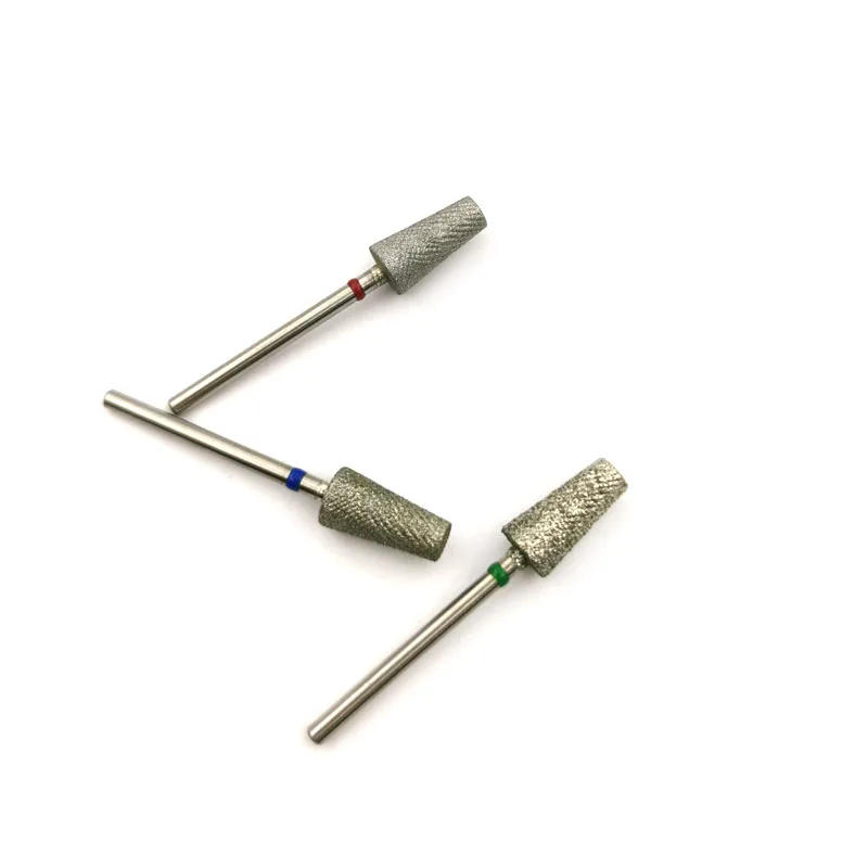 Description Picture 6 of itemHYTOOS Diamond Cross Teeth Tapered Nail Drill Bits 3/32" Cuticle Clean Burr Manicure Bit Drill Machine Accessories Supplier