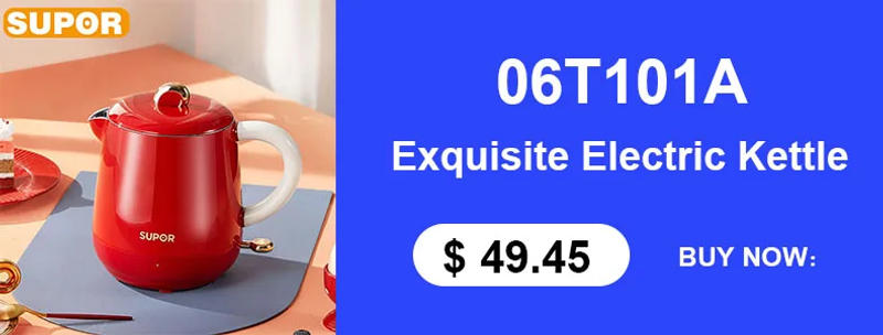 Description Picture 2 of itemSUPOR Mixing Electric Kettle 1.5L High Quality Household Kitchen Appliance 5-stage Temperature Stainless Steel Mixing Kettle New