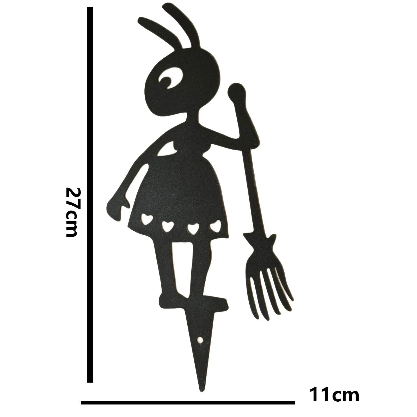 Description Picture 6 of itemMetal Ant Garden Decor Outdoor Yard Art Lawn Stakes Backyard Ornaments Iron Crafts Gardening Decoration Animal Sculptures