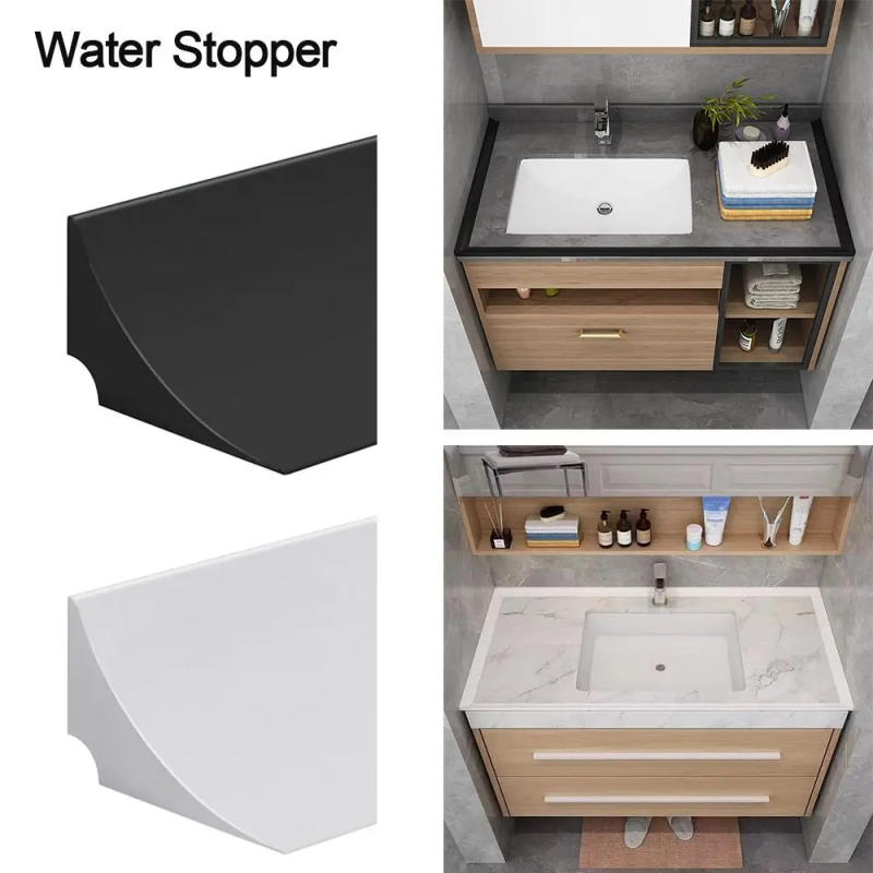 Description Picture 2 of itemSelf-Adhesive Silicone Bathroom Water Stopper Water Retaining Strip Bendable Bathroom Door Washing Machine Shower Dam Barrier