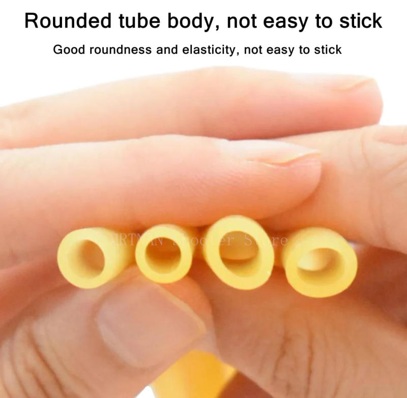 Description Picture 4 of itemNatural Latex Slingshots Five Colors Rubber Tube 1-10M For Hunting Shooting 2X5mm 3060 Diameter High Elastic Tubing Band Hunting