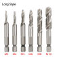 6Pcs Silver Long