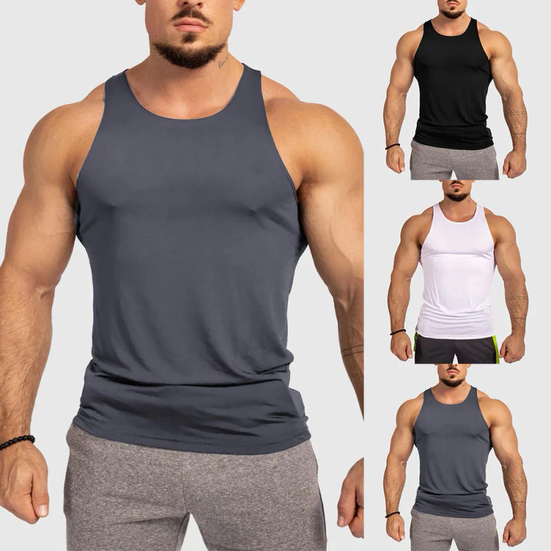 Description Picture 3 of itemTops Vest Workout Slim And Stylish Tank Tops Versatile And Durable Compression Technology Moisture-wicking Fabric