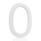 White Number 0