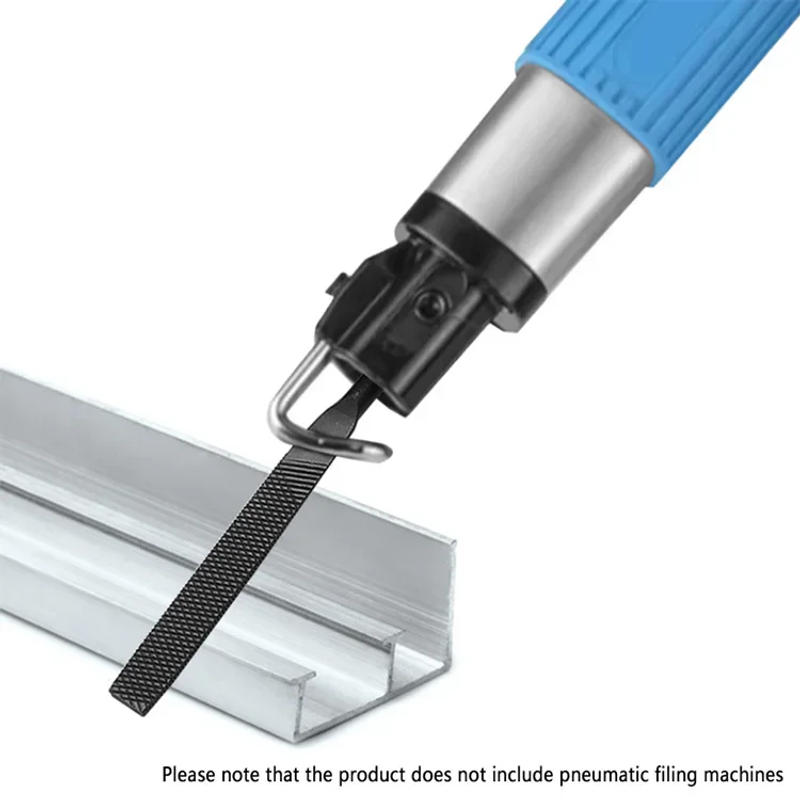 Description Picture 4 of item1Piece Pneumatic File Blade Reciprocating Air Saw Pneumatic File Tool Flat/Round/Triangle File For Pneumatic Tool