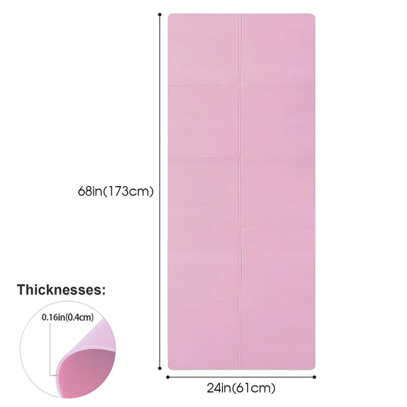 Description Picture 3 of item4MM Thick EVA Yoga Mats Anti-slip Sport Fitness Mat Blanket For Exercise Yoga And Pilates Gymnastics Mat Fitness Equipment