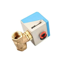 1/2" 3/4" 1"Brass Electric Shut-off Valve 2 Wire AC220V 2-Way Motorized Stop Globe Valves