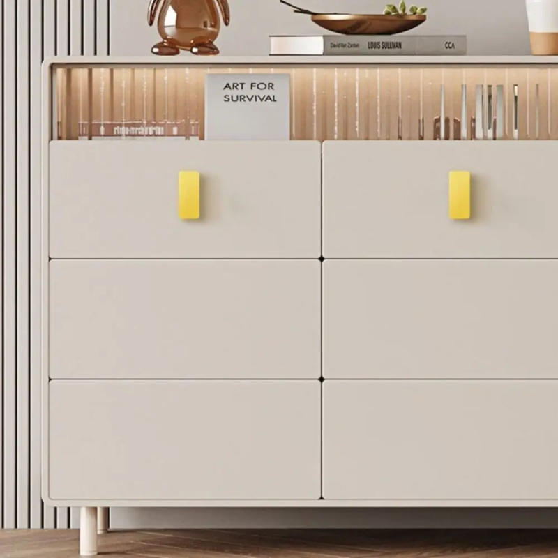 Description Picture 6 of item2 pcs High-strength Handle Aluminum Alloy Door Handle Home Decor Sliding Door Drawer Knobs Balcony Gate Cabinet Door