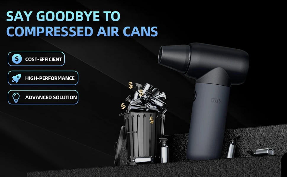 Description Picture 5 of itemMini Turbo Jet Fan 180000RPM Wind Speed 50m/s for Car Dry Keyboard Computer Cleaning Hair Dry High-Performance Electric Blower