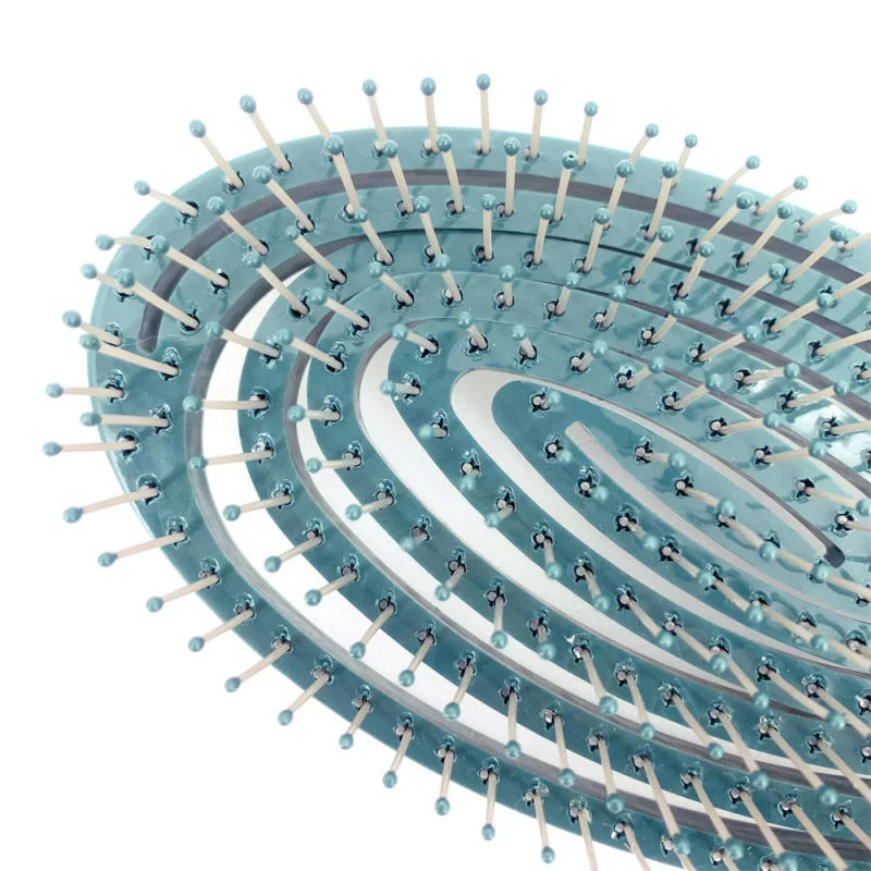 Description Picture 2 of itemRelaxing Elastic Massage Comb Portable Hair Brush Massage Brush Brushes Head Combs Scalp Massage Brush Wet and  Wavy Bundl  Comb