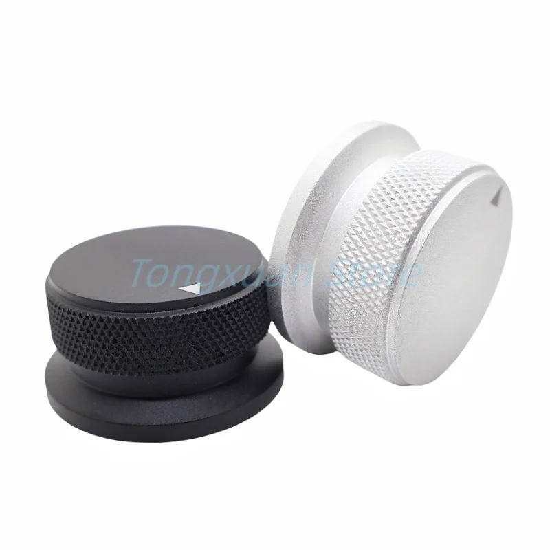 Description Picture 2 of item1pc38x20mm Aluminium Alloy Sandblasting Potentiometer Switch Caps Oven Electric Appliance Audio Amplifier Adjusting Knobs