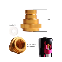 Adapter for Soda DUO/Terra/Art Maker with TR21-4 Male Thread Soda Maker Accessories