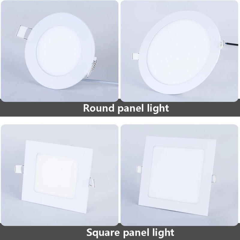 Description Picture 3 of itemLed Downlight 110V-220V Ceiling Light 6W 9W 12W 24W Recessed Down light Round Led Panel Light 15W 21W Spotlight Indoor Lighting