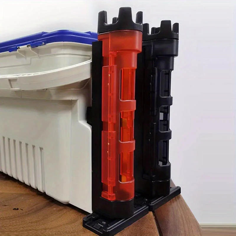 Description Picture 4 of item1pc Ackibbik Fishing Box Rod Holder Fish Box Rod Stand 로드거치대 Fishing Boxes Pole Accessories Fish Barrel Rack Holder