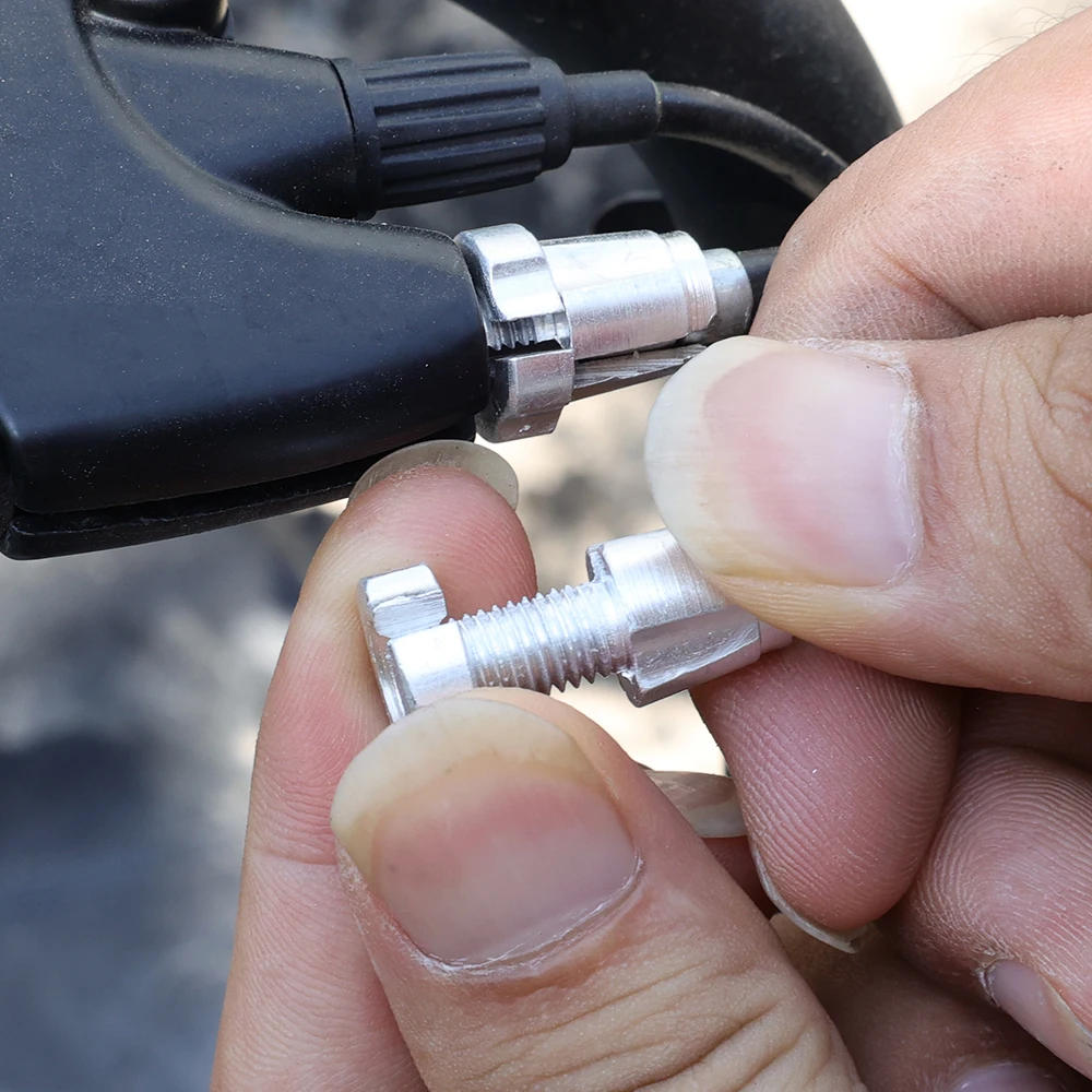 Description Picture 4 of item1/4pcs Bicycle Brake Lever Adjusting Screws Bike Shifter Cable Adjuster Bolts M7/M10 Bolts Aluminum Alloy Brake Accessories