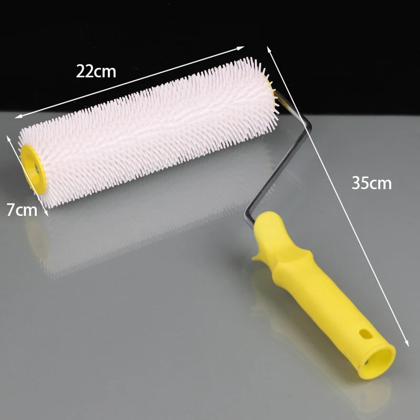 Description Picture 4 of item1PCS Spike Roller, Latex Floor Self Compound Roller Leveling Screed Spiked Roller Paint Brush Roller