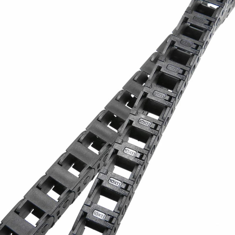 Description Picture 5 of item1M Plastic Transmission Drag Chain Cable Drag Chain Wire Carrier Non-Opening with End Connectors for CNC Router Machine Cable