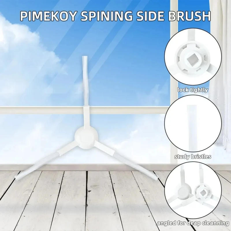 Description Picture 5 of itemFor Iconic Brand Robot Vacuum S10 S12 T12 B106GL/Mop 2S XMSTJQR2S /3C B106CN Spare Parts, Main Side Brush Filter Mop Replacement Parts