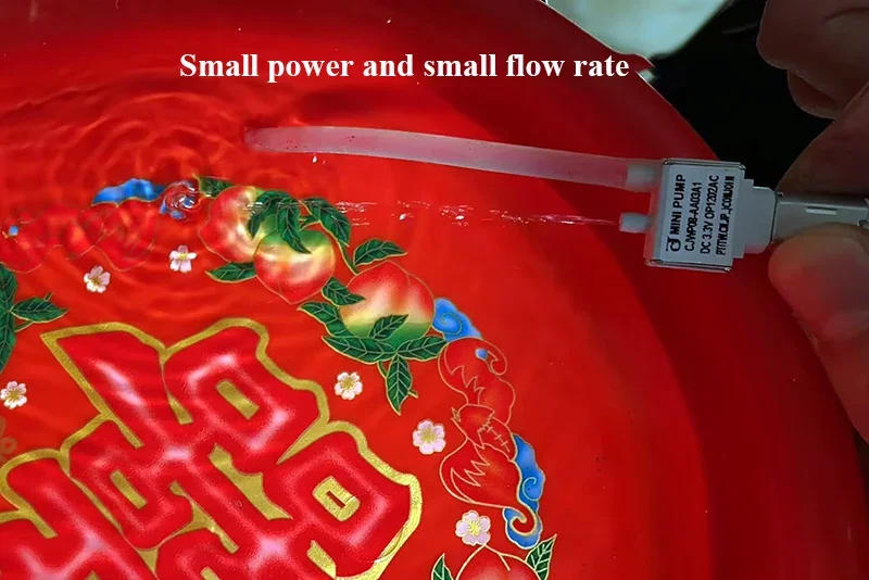 Description Picture 4 of itemCONJOIN CJWP08 Micro M20 Diaphragm Water Pump DC 3V 3.3V 3.7V Mini Self-priming Suction Water Pump Liquid Pump Vacuum Air Pump