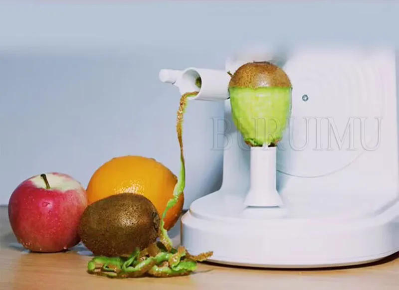Description Picture 4 of itemElectric Stainless Steel Adjustable Fruit Peeler Peeling Machine For Apple Pear Orange Lemon Green Persimmon