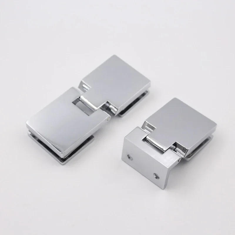 Description Picture 4 of item8-10mm Frameless Bracket Wall to Glass Door Hinges Bathroom Shower Door Bracket Wall Mount Door Hinge New Arrival