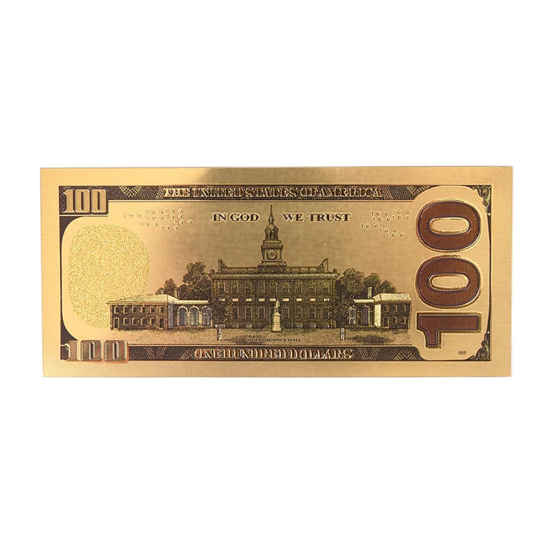 Description Picture 3 of itemUSA Gold Plated Banknotes Paper Money Non Currency Collection Gifts