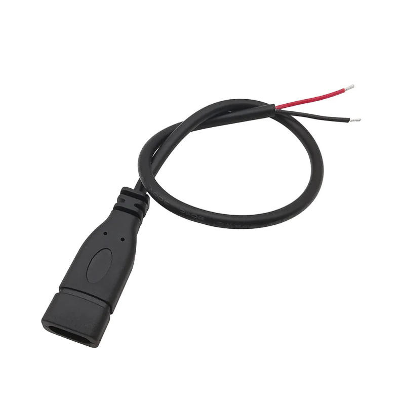 Description Picture 6 of itemUSB Type C Male Female Plug Power Supply Charger Connector 2 Pin 4 Pin USB-C DIY Repair Cable Welding Type Wire 0.3M 1M 2M