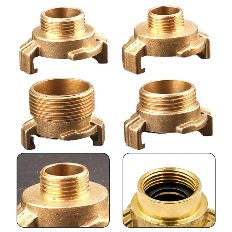 Description Picture 3 of itemBrass Type Quick Connect Water Fittings Claw Couplings Tap Connectors DN15/DN20/DN25/DN32 Garden Watering Hose Parts
