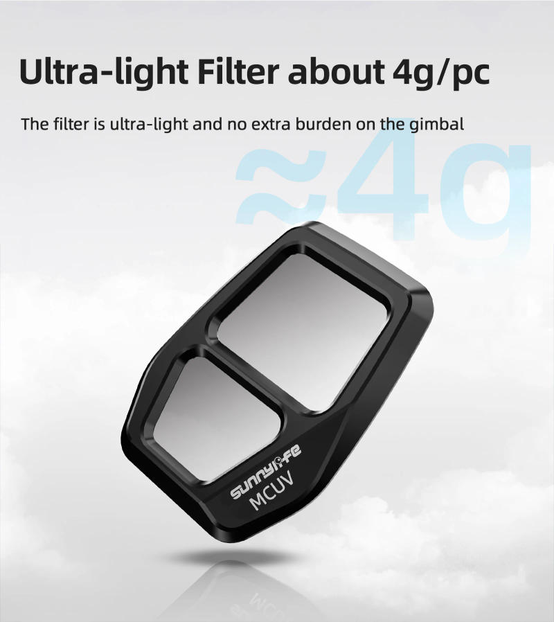 Description Picture 5 of itemGimbal Filter Kit For AIR 3S Light Reduction Filter ND/CPL/MCUV Gimbal Lens Protection Filter Drone Accessories